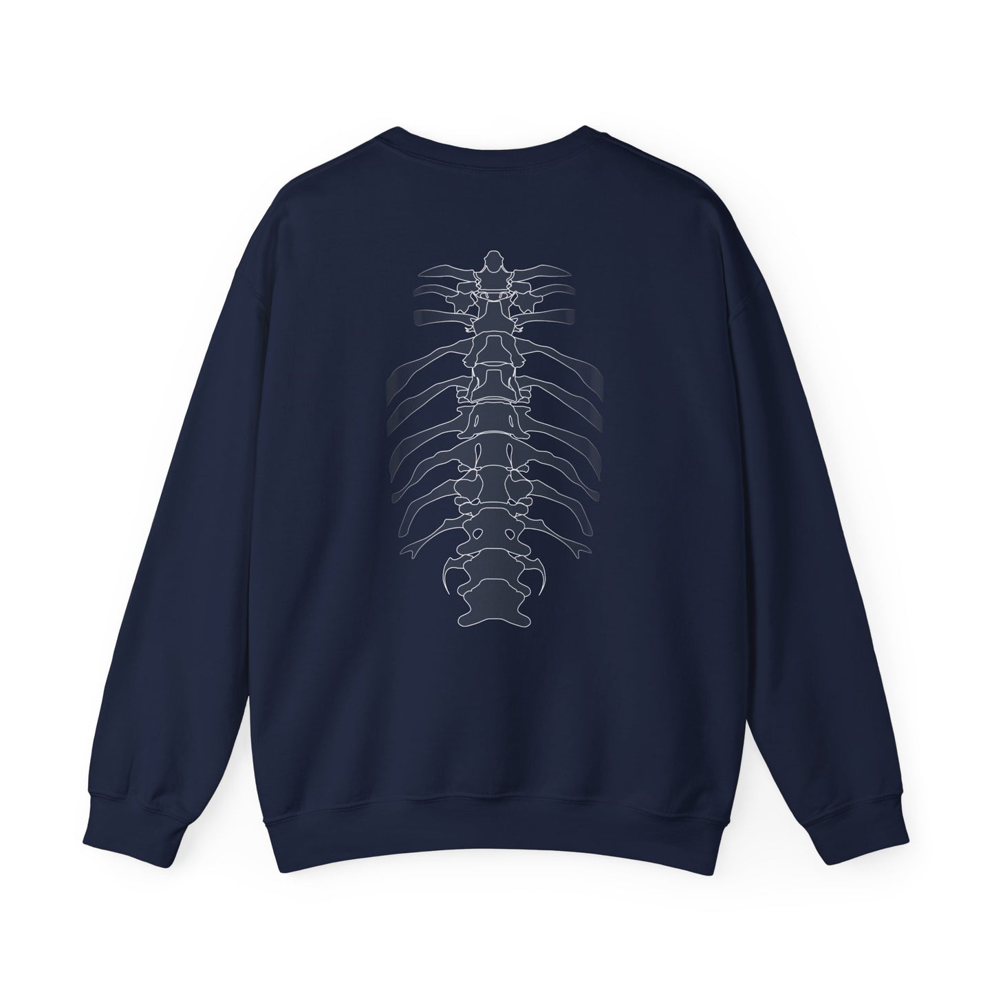 Spine Graphic Unisex Crewneck Sweatshirt, Casual Sweatshirt for Health Enthusiasts, Unique Spine Art Sweater, Gift for Chiropractors, [...]
