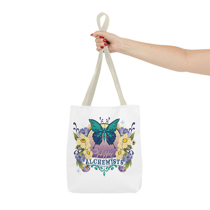 Hippie Alchemists Tote Bag, Bohemian Bag, Eco-Friendly Bag, Gift for Her, Butterfly Design, Beach Bag, Festival Tote
