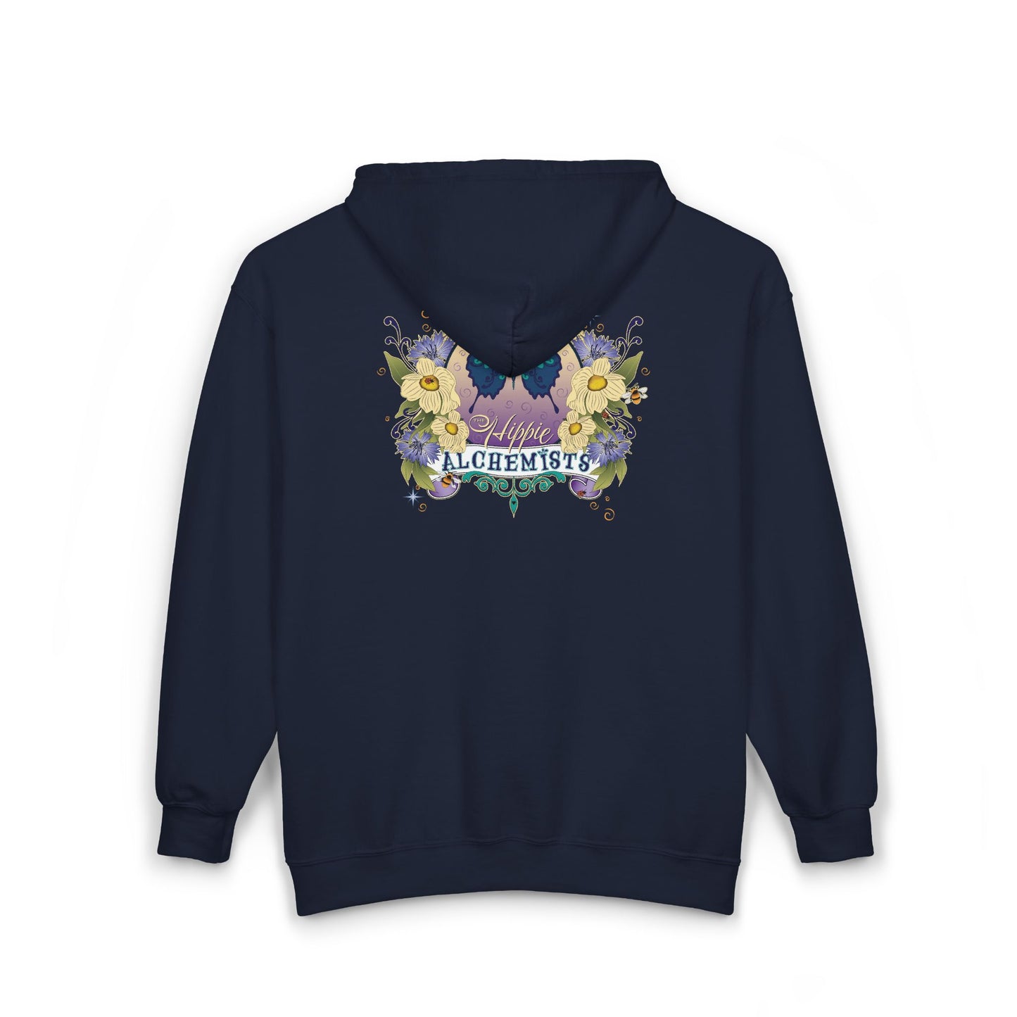 Hoodie - The Hippie Alchemists Butterfly Artistic Ladybug Vintage Sweatshirt