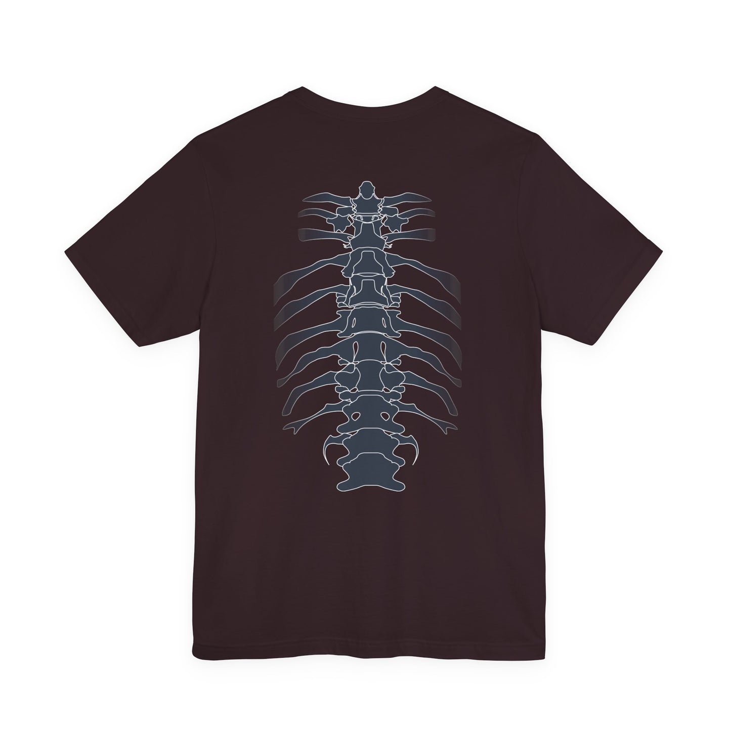 Skeleton Ribs Tee, Unisex Graphic Shirt, Anatomy T-Shirt for Science Lovers, Unique Gift for Halloween, Casual Wear, Vintage Style