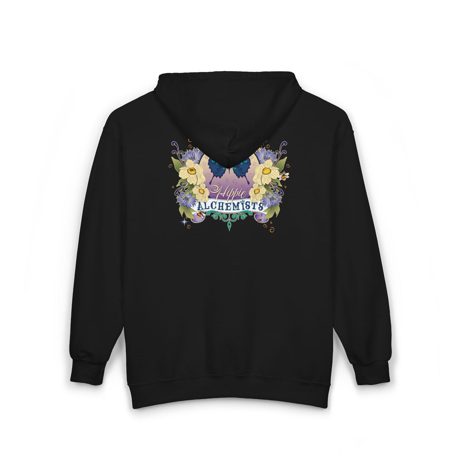 Hoodie - The Hippie Alchemists Butterfly Artistic Ladybug Vintage Sweatshirt