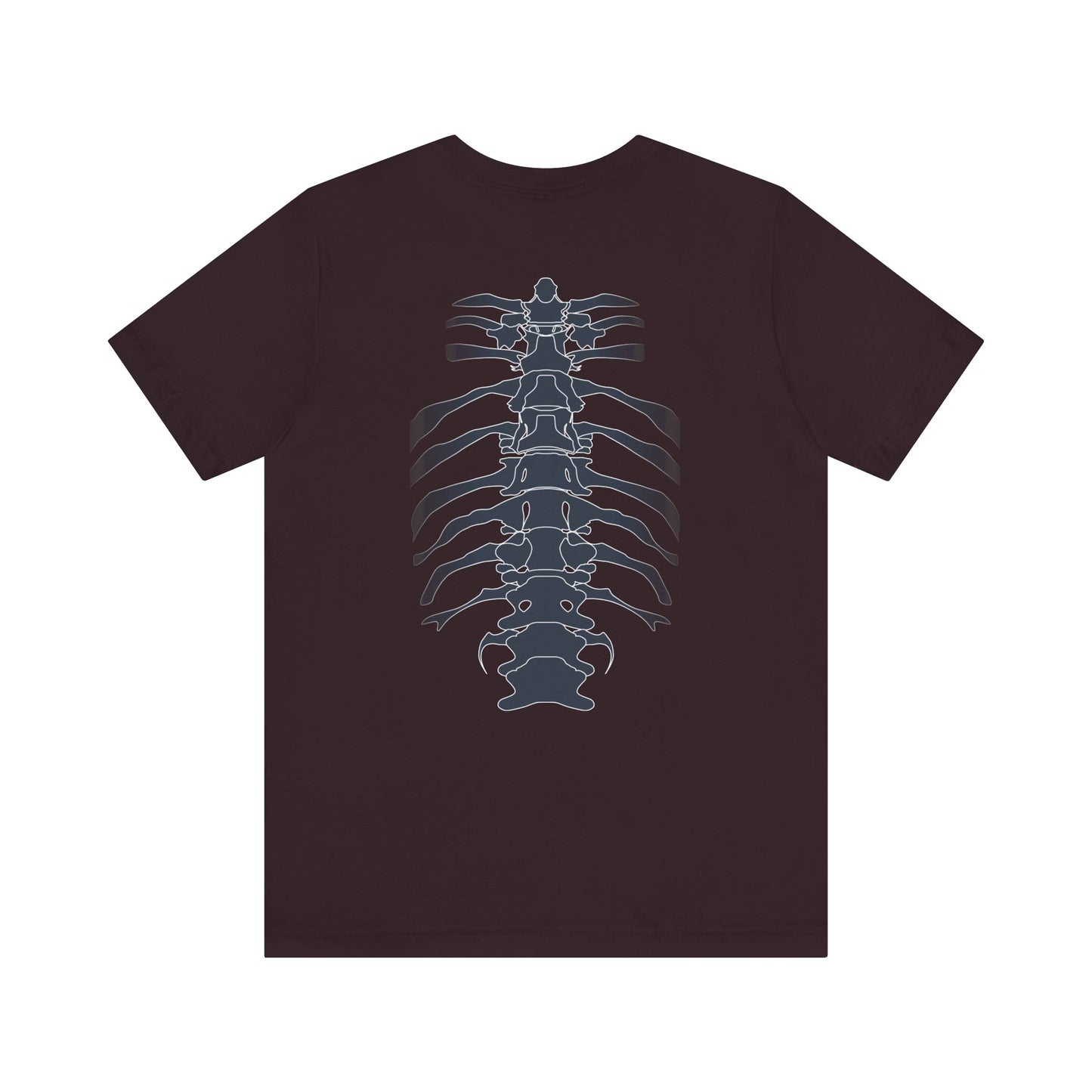 Skeleton Ribs Tee, Unisex Graphic Shirt, Anatomy T-Shirt for Science Lovers, Unique Gift for Halloween, Casual Wear, Vintage Style