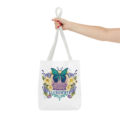 Hippie Alchemists Tote Bag, Bohemian Bag, Eco-Friendly Bag, Gift for Her, Butterfly Design, Beach Bag, Festival Tote