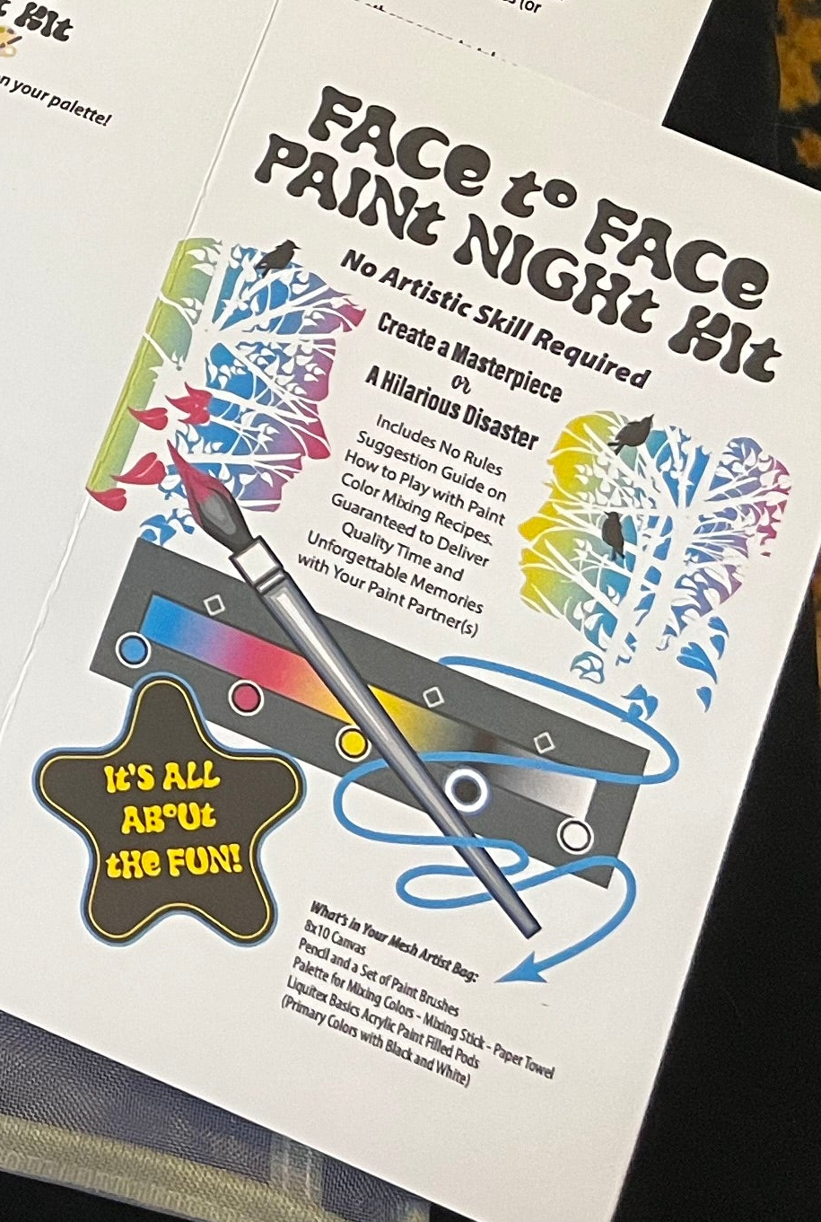 Face to Face - Date Night Paint Your Partner